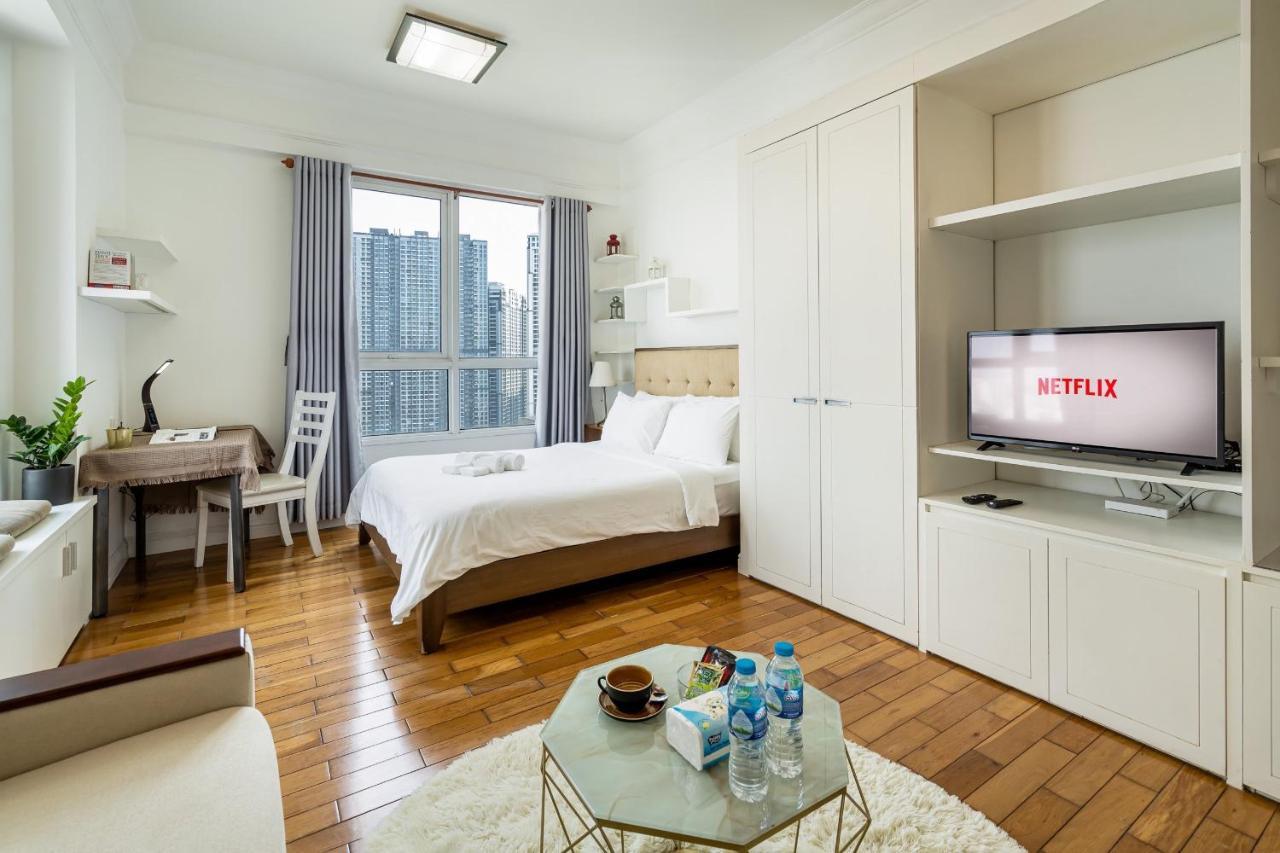 The Manor 2 Luxury Apartment Free Roof Top Pool Ho Chi Minh-Byen Eksteriør billede